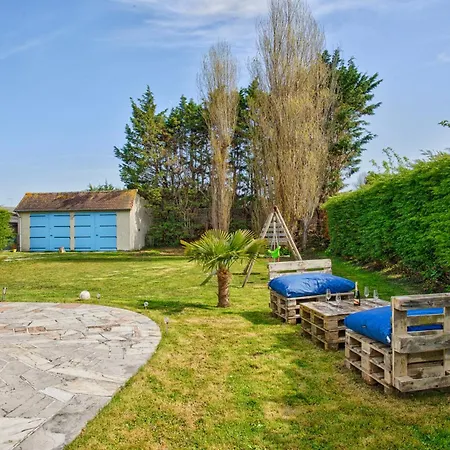 L'effet Maison Renovee Lumineuse Confort Belle Terrasse Grand Jardin Clos Sans Vis A Vis Parking Jeux Pour Enfants 5 Mn A Pied De La D'asnelles Et Centre Bourg - Proche Bayeux Au Coeur Des Plages Du Debarquement * Asnelles