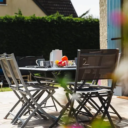 L'effet Maison Rénovée Lumineuse Confort Belle Terrasse Grand Jardin Clos Sans Vis à Vis Parking Jeux Pour Enfants 5 Mn à Pied De La D'asnelles Et Centre Bourg - Proche Bayeux Au Coeur Des Plages Du Débarquement * Asnelles