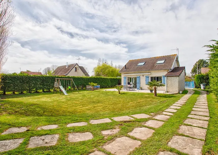 L'effet Maison Renovee Lumineuse Confort Belle Terrasse Grand Jardin Clos Sans Vis A Vis Parking Jeux Pour Enfants 5 Mn A Pied De La D'asnelles Et Centre Bourg - Proche Bayeux Au Coeur Des Plages Du Debarquement