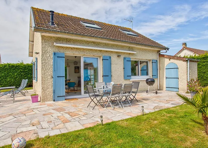 L'effet Maison Renovee Lumineuse Confort Belle Terrasse Grand Jardin Clos Sans Vis A Vis Parking Jeux Pour Enfants 5 Mn A Pied De La D'asnelles Et Centre Bourg - Proche Bayeux Au Coeur Des Plages Du Debarquement *