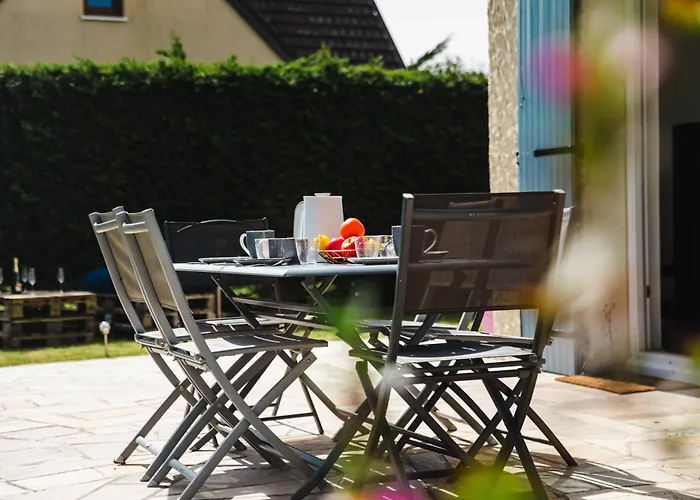 L'effet Maison Renovee Lumineuse Confort Belle Terrasse Grand Jardin Clos Sans Vis A Vis Parking Jeux Pour Enfants 5 Mn A Pied De La D'asnelles Et Centre Bourg - Proche Bayeux Au Coeur Des Plages Du Debarquement * אסנלס